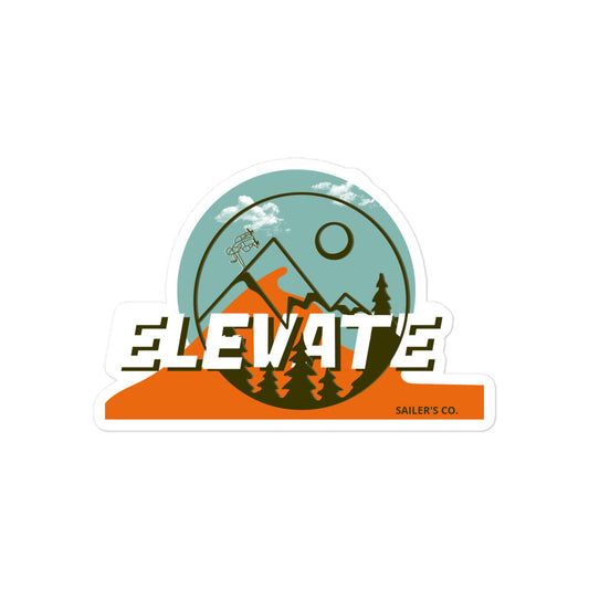 No Limits Elevate Bubble-Free Stickers