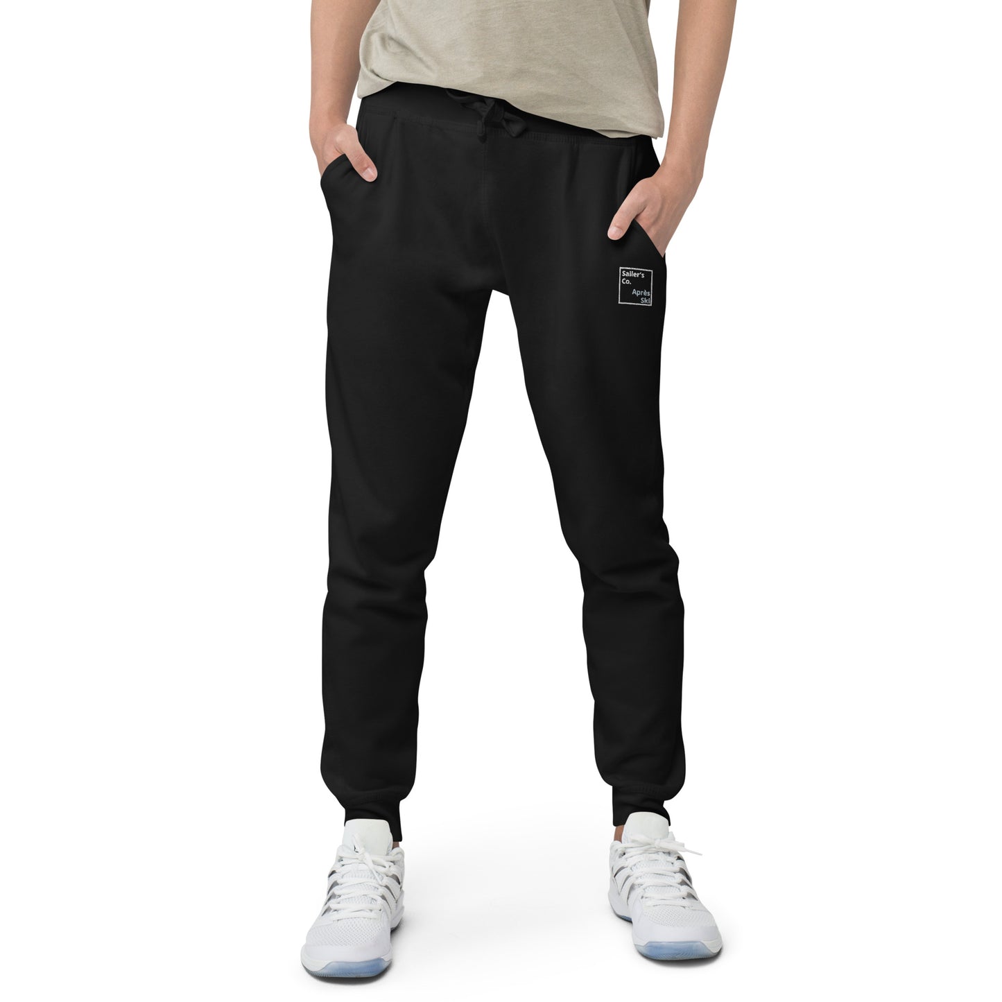 Apre Ski Sweatpants Cozy and Stylish Fleece Lines Pants