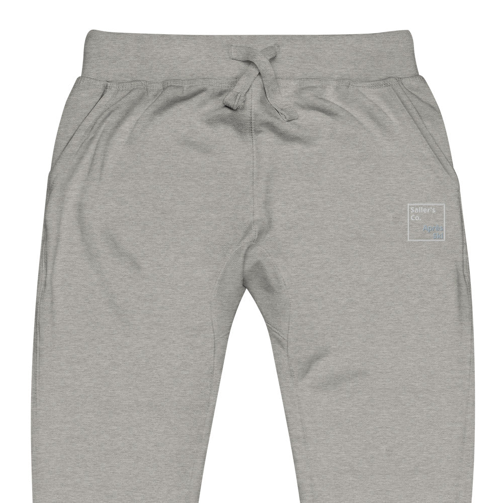 Apre Ski Sweatpants Cozy and Stylish Fleece Lines Pants