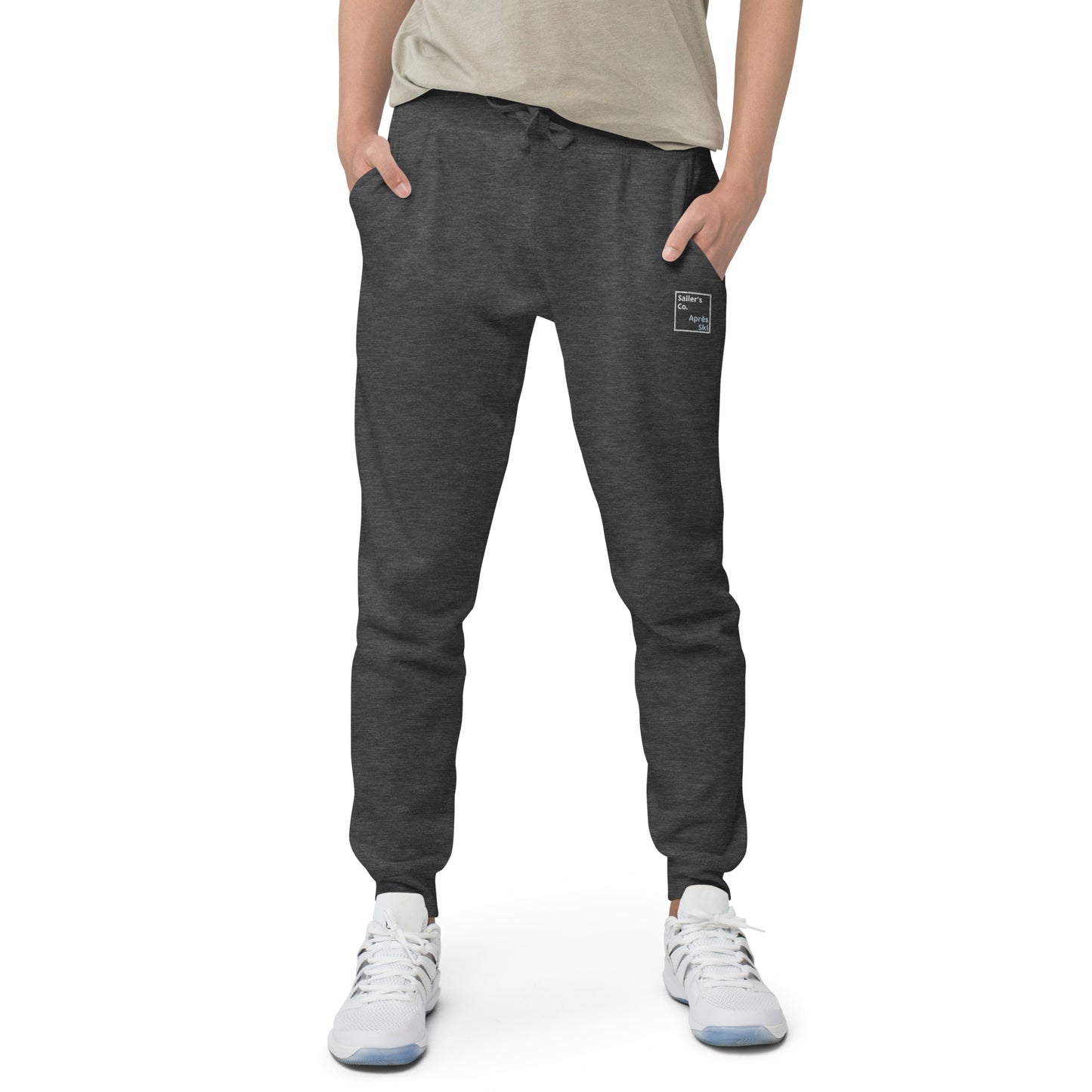Apre Ski Sweatpants Cozy and Stylish Fleece Lines Pants