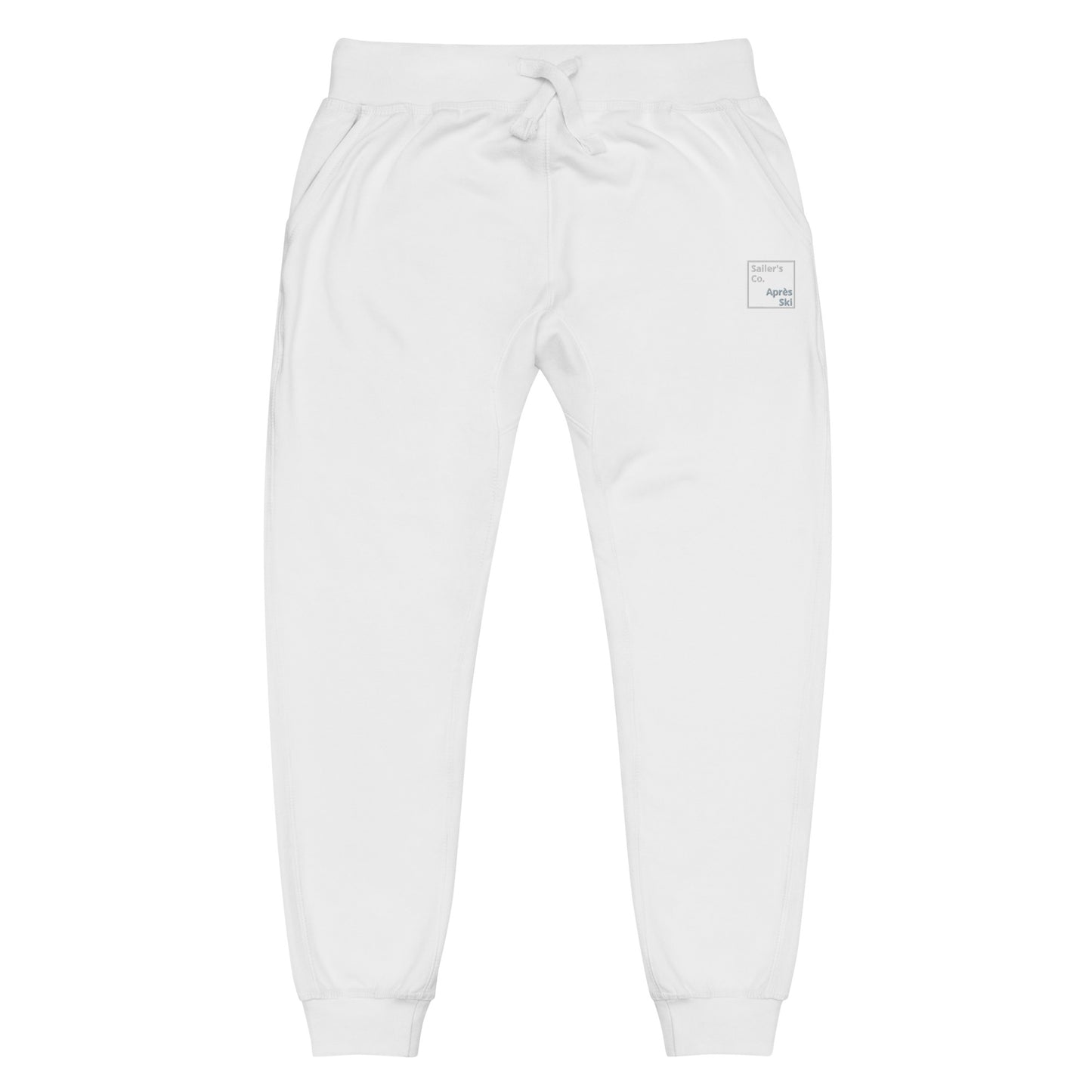 Apre Ski Sweatpants Cozy and Stylish Fleece Lines Pants