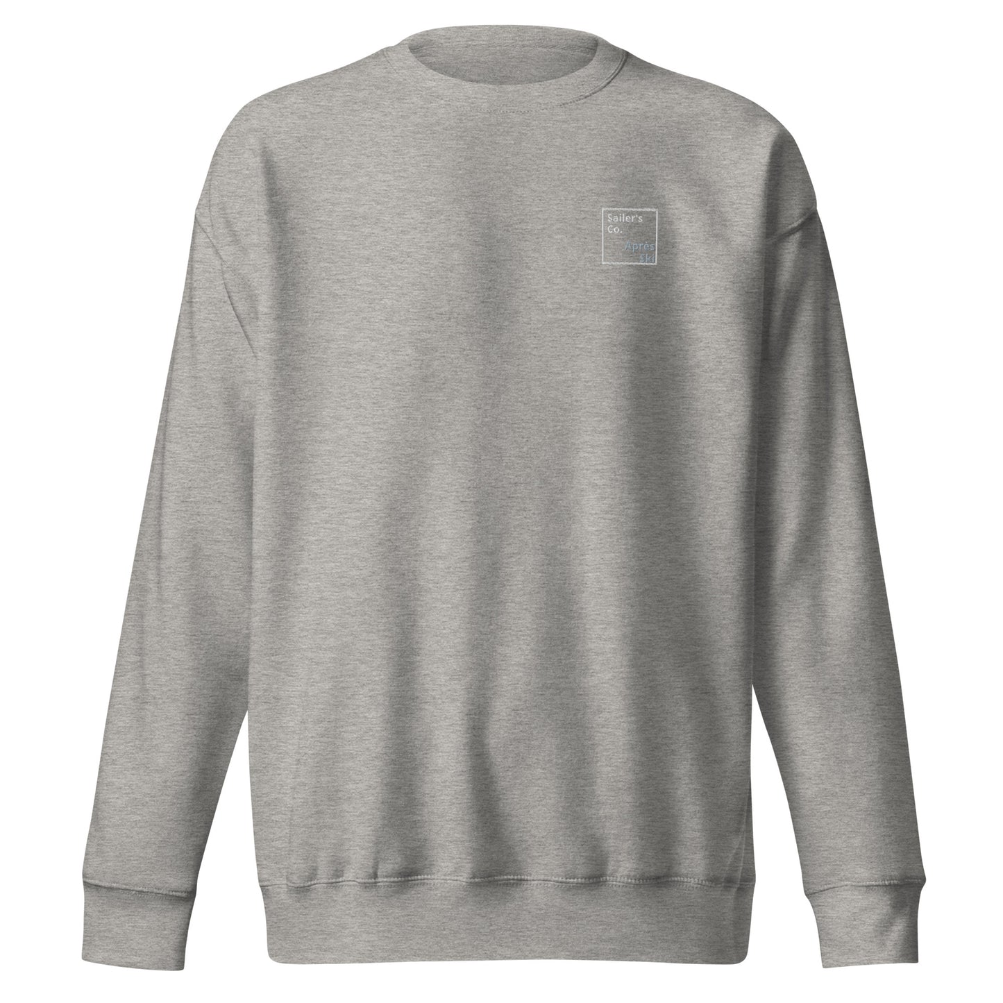 Apres Ski Premium Fleece Sweatshirt Sailers Co Comfortable and Stylish
