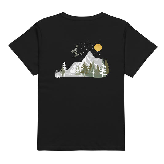 Apres Ski Premium TShirt Sailers Co Comfortable and Stylish High Waste T-Shirt