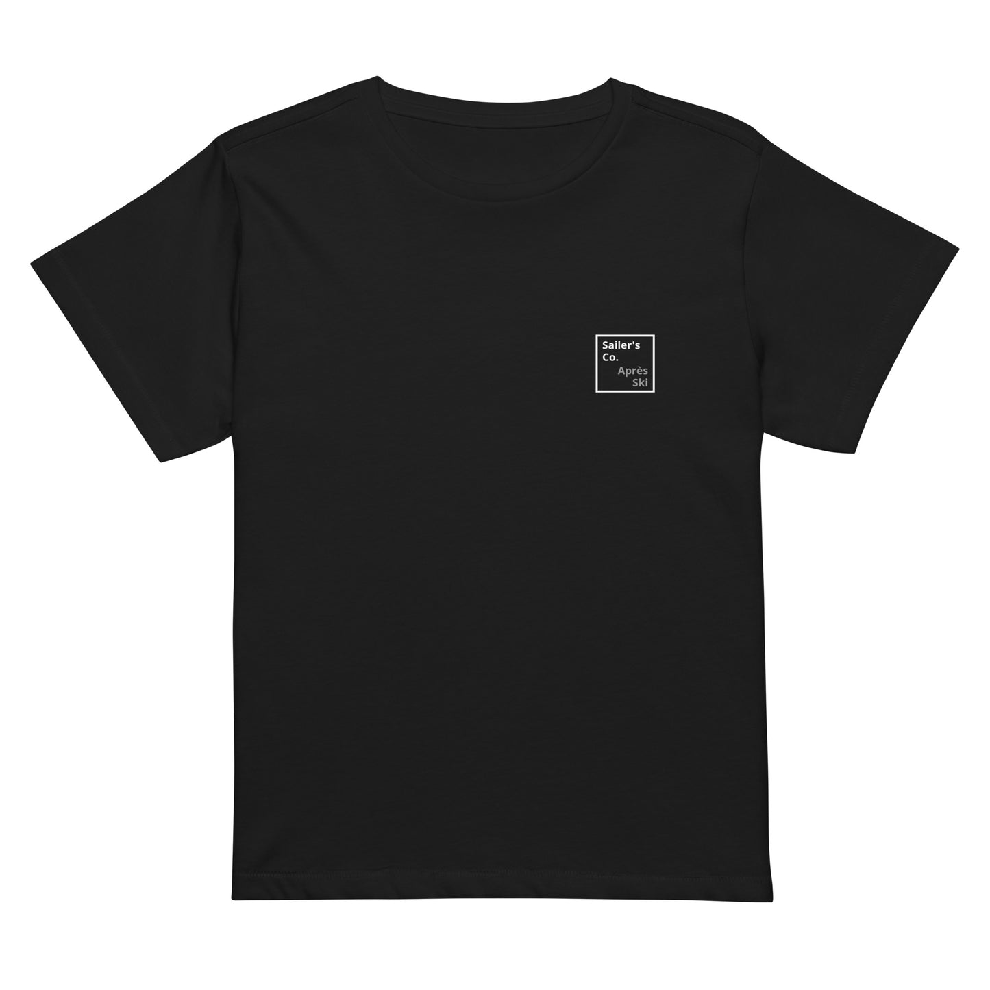 Apres Ski Premium TShirt Sailers Co Comfortable and Stylish High Waste T-Shirt