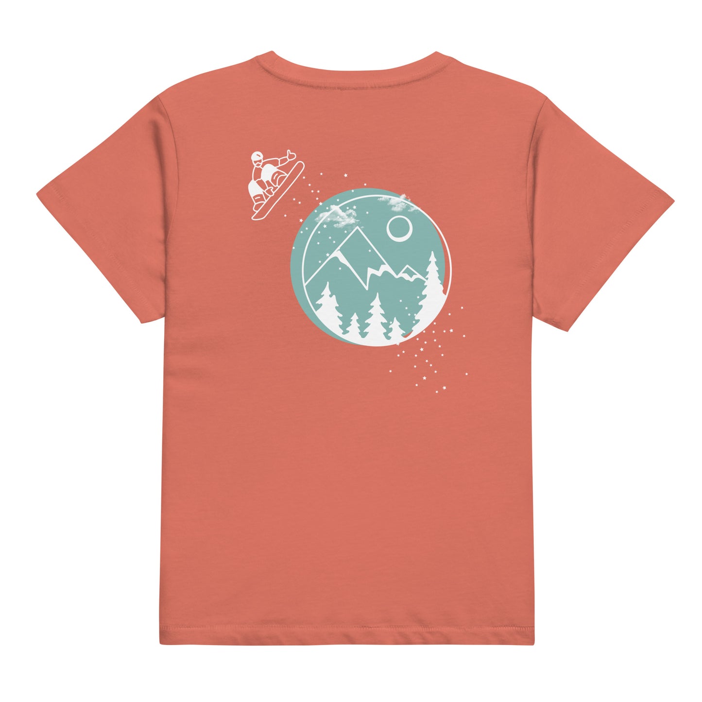 Apres Ski Premium TShirt Sailers Co Comfortable and Stylish High Waste T-Shirt