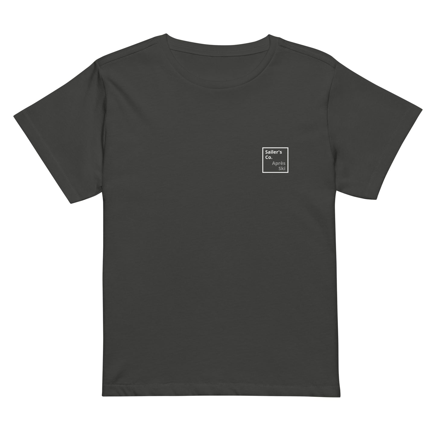 Apres Ski Premium TShirt Sailers Co Comfortable and Stylish High Waste T-Shirt