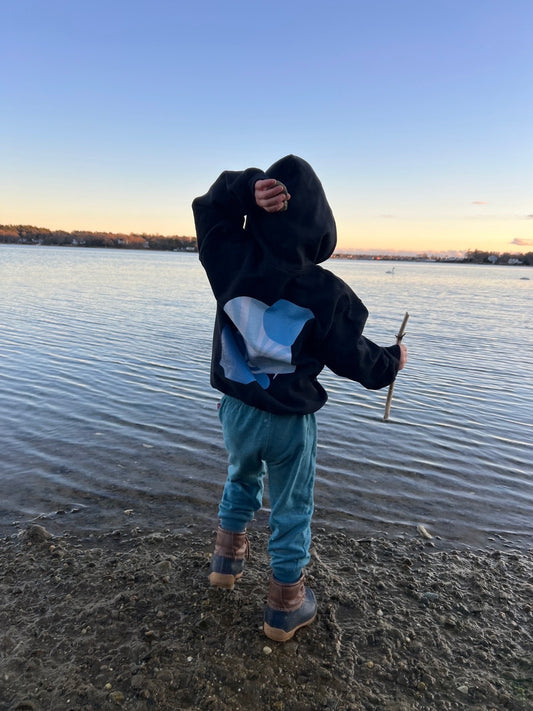 Daring Bues Kids Fleece Hoodie