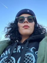 Classic Waffle Beanie in Black, product photo