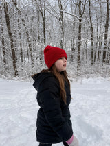 Après Ski Red Dope Slope Cuffed Beanie, product photo (2)