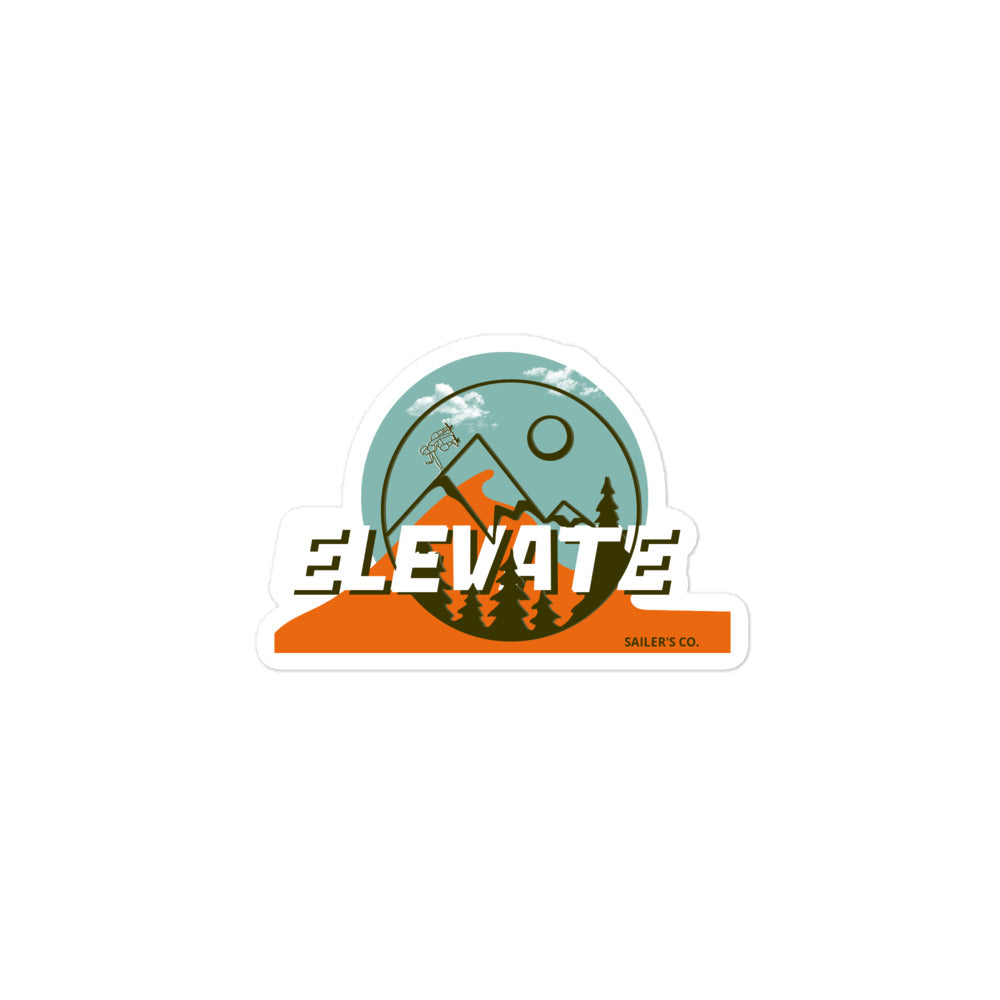 No Limits Elevate Bubble-Free Stickers