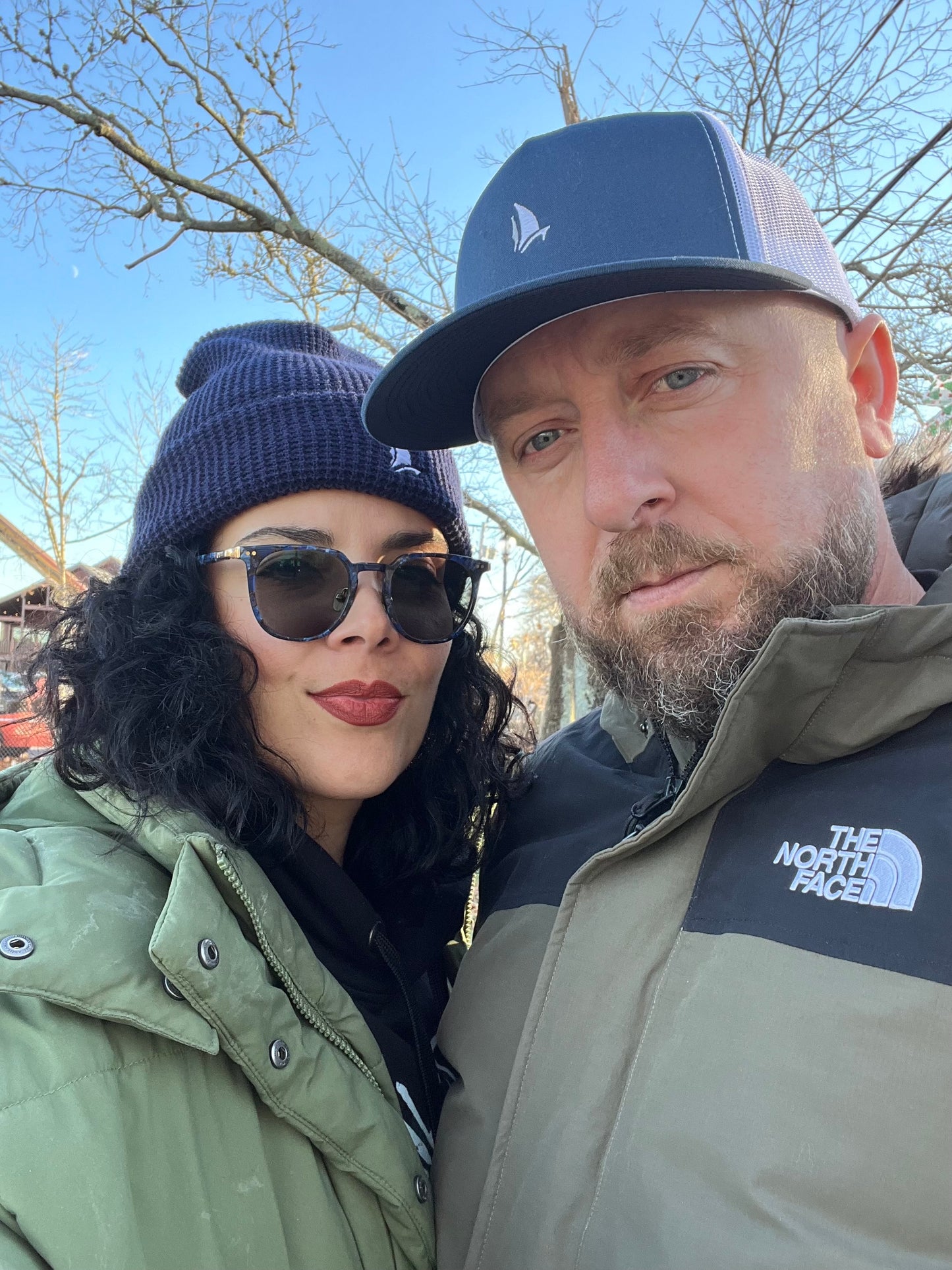 Gorra clásica de camionero recta