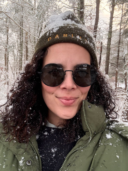 Daring Cuffed Beanie in Black, product photo (6)