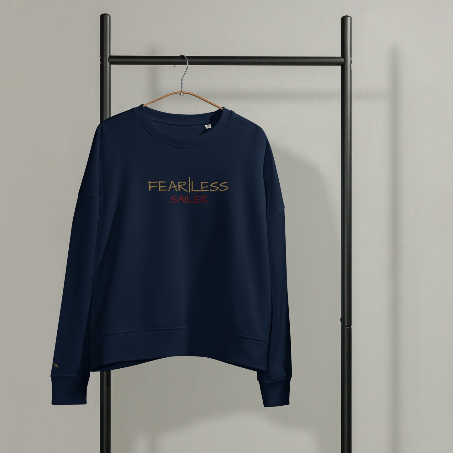 Inspired Fearless Sailer Organic Crewneck Sweatshirt