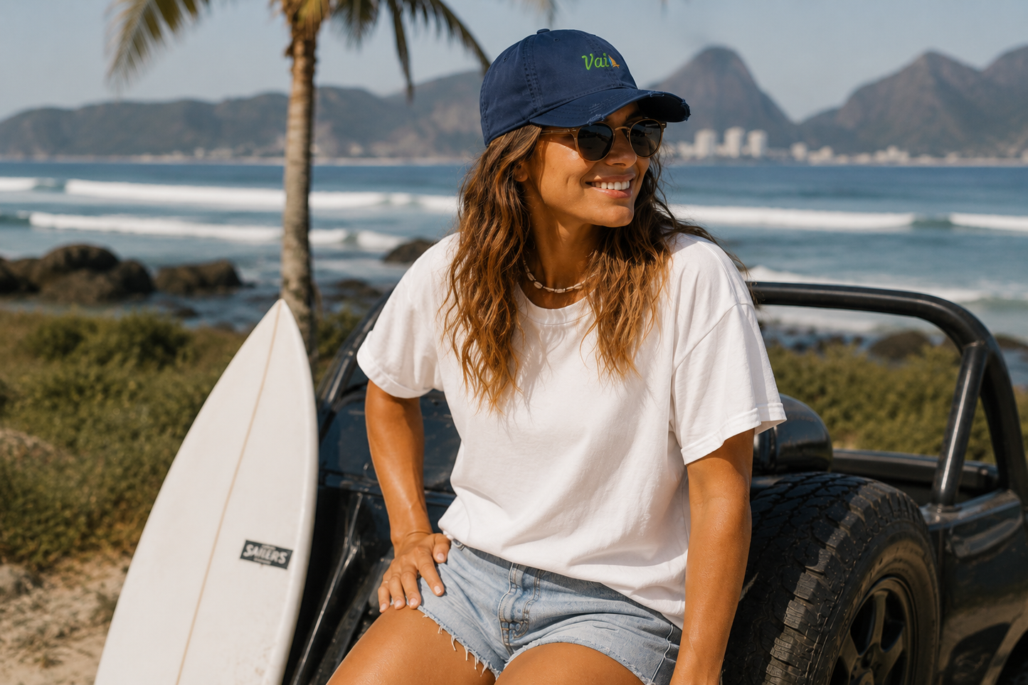 Inspired Vai Distressed Dad Hat