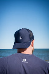 Classic Foam Trucker Hat in Black, product photo