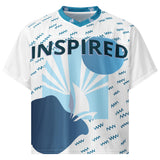 Inspired Sailer Boxy Football Jersey, front view
