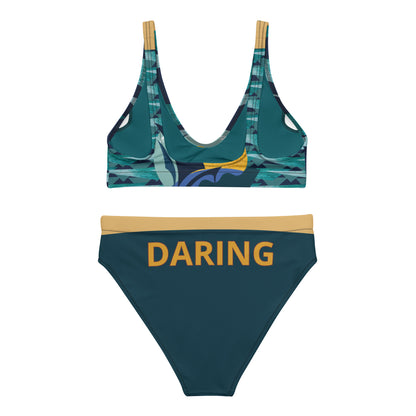 Inspired Fearless High-Waisted Bikini, back view (3)