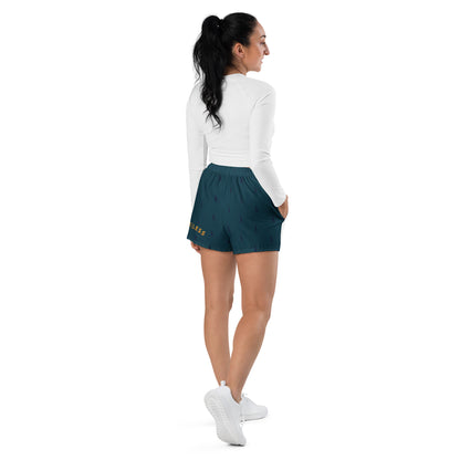 Inspired Fearless Athletic Shorts Light, back view