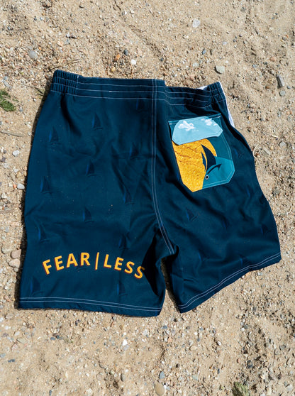 Inspired Fearless Board Shorts, back (real photo)