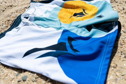 Inspired Fearless Board Shorts, front (real photo)