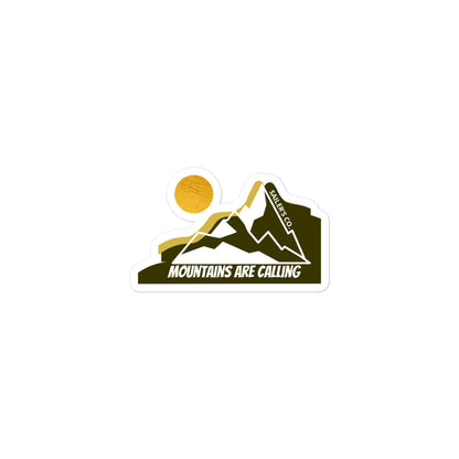Daring Mountains Bubble-Free Stickers, product photo (3)