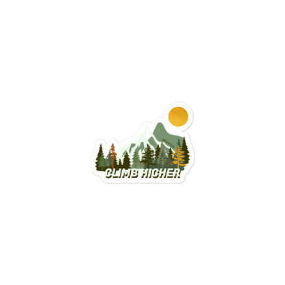 No Limits Climb Higher Bubble-Free Stickers, product photo (3)