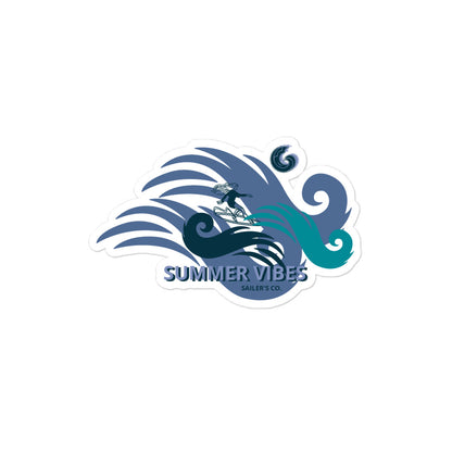 Daring Summer Vibes Bubble-Free Stickers, product photo (2)