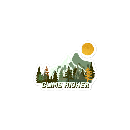 No Limits Climb Higher Bubble-Free Stickers, product photo (2)