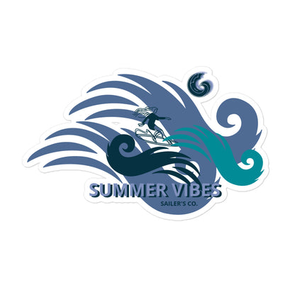 Daring Summer Vibes Bubble-Free Stickers, product photo