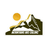 Daring Mountains Bubble-Free Stickers, product photo