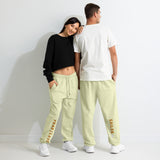 Inspired Fearless Urban Sweatpants in Black, back view