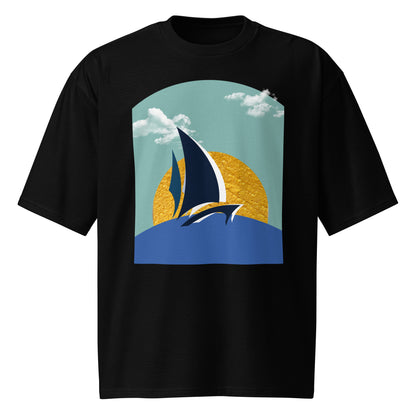 Classic Daring No Limits Apres Ski Premium Oversized T-Shirt Sailers Co Comfortable and Stylish Apparel