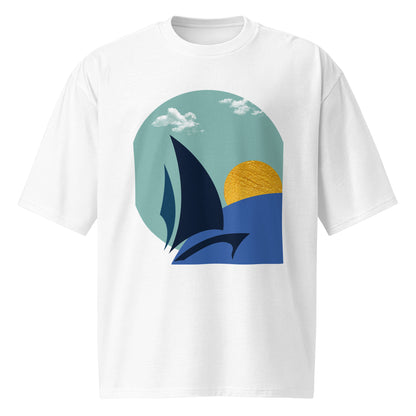 Sailers co Daring Sunset Comfortable Stylish Oversized T-Shirt