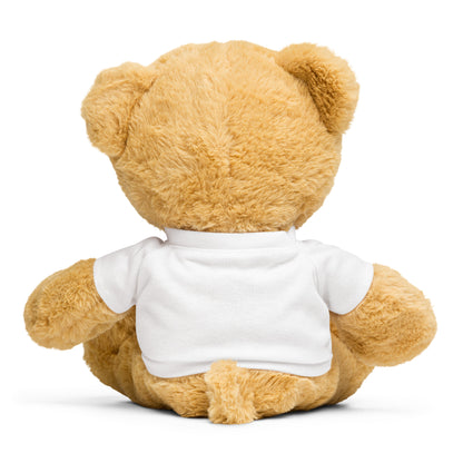 Daring Blues Teddy Bear, back view
