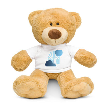 Daring Blues Teddy Bear, front view (2)