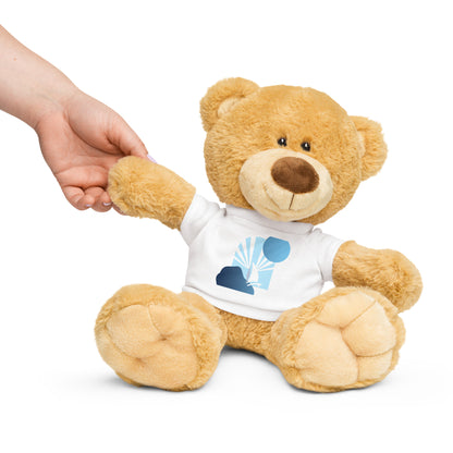 Daring Blues Teddy Bear, front view (3)