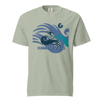Daring Summer Vibes T-Shirt in Navy, front view (4)