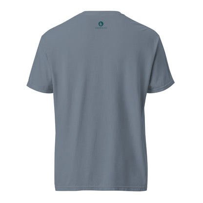 Daring Summer Vibes T-Shirt in Navy, back view