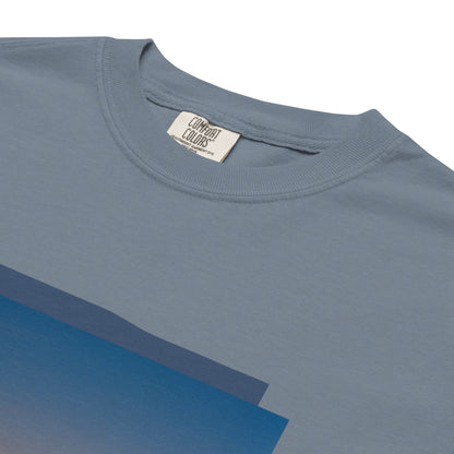 No Limits Somewhere Far T-Shirt in True Navy, detail view (2)