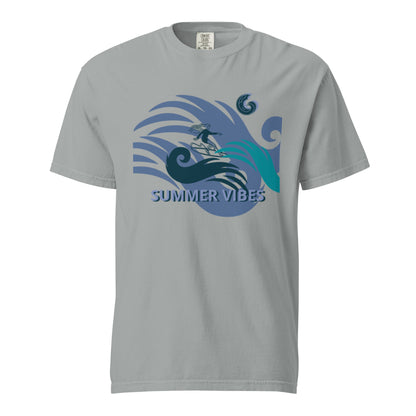 Daring Summer Vibes T-Shirt in Navy, front view (3)