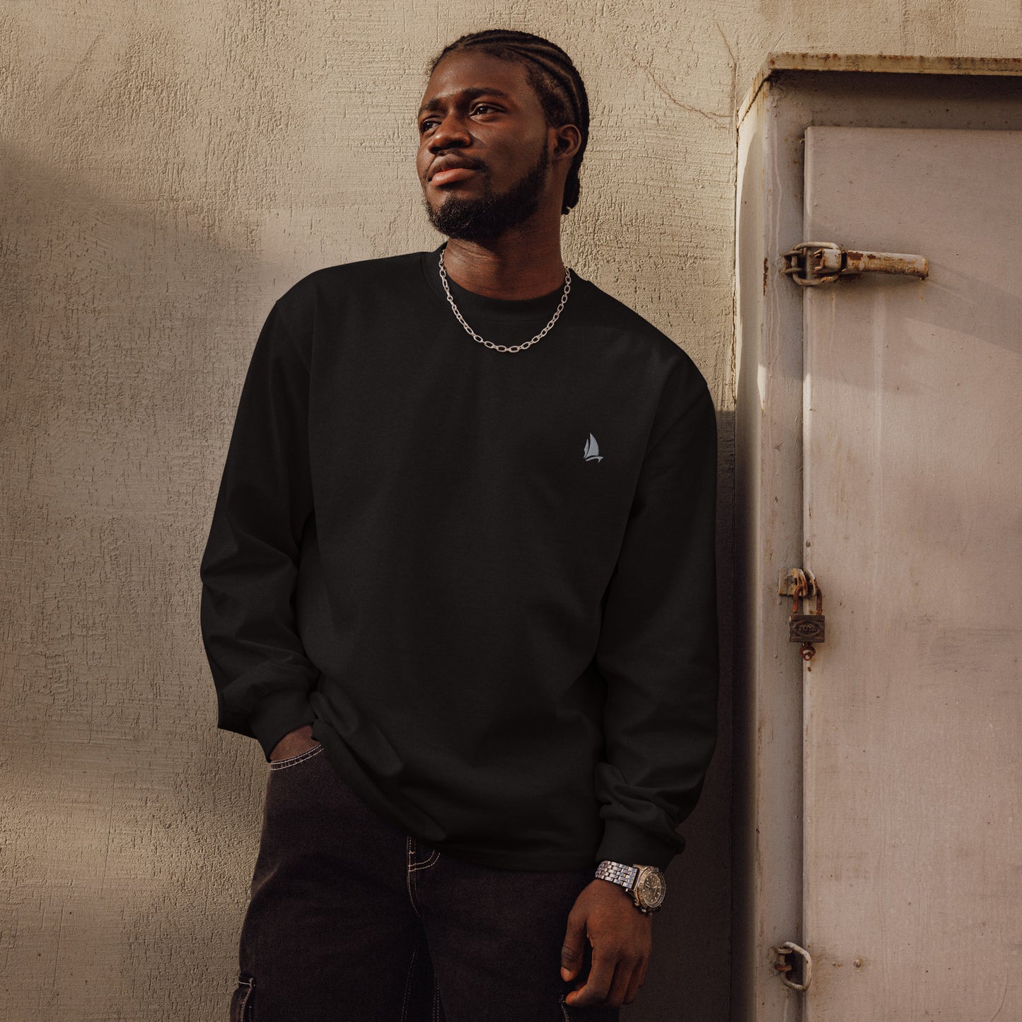 No Limits Take The Leap Premium Long-Sleeve Crewneck