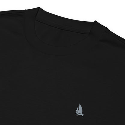 No Limits Nowhere Fast Premium Long-Sleeve Crewneck in Black, detail view (2)