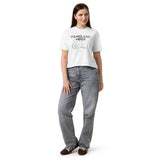 Inspired Fearless Vibes Boxy Tee in Ivory, front view (2)