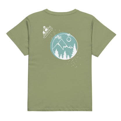 Apres Ski Premium TShirt Sailers Co Comfortable and Stylish High Waste T-Shirt