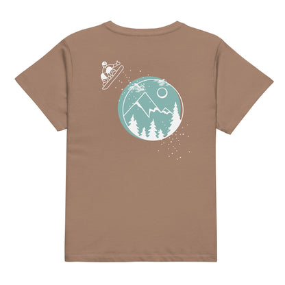 Apres Ski Premium TShirt Sailers Co Comfortable and Stylish High Waste T-Shirt