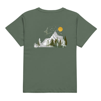 Apres Ski Premium TShirt Sailers Co Comfortable and Stylish High Waste T-Shirt