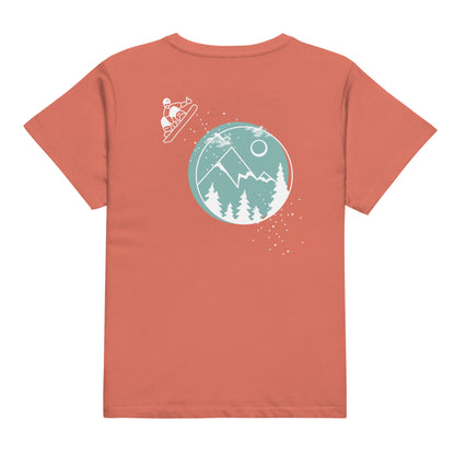 Apres Ski Premium TShirt Sailers Co Comfortable and Stylish High Waste T-Shirt