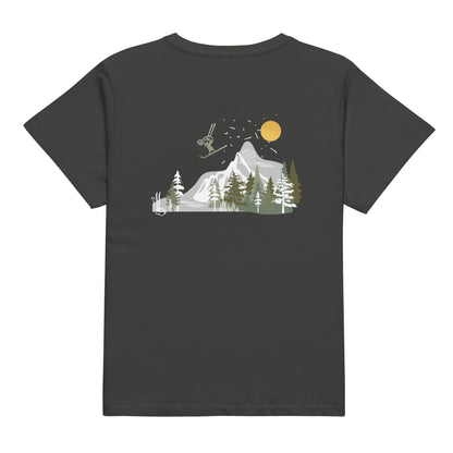 Apres Ski Premium TShirt Sailers Co Comfortable and Stylish High Waste T-Shirt