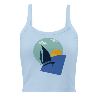 Classic Daring No Limits Crop Top Graffic Top Sailers Co Comfortable and Stylish Apparel